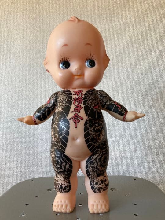 手描き刺青 キューピー 24cm QP 入れ墨 | 昭和ネタの店 紅雀本舗