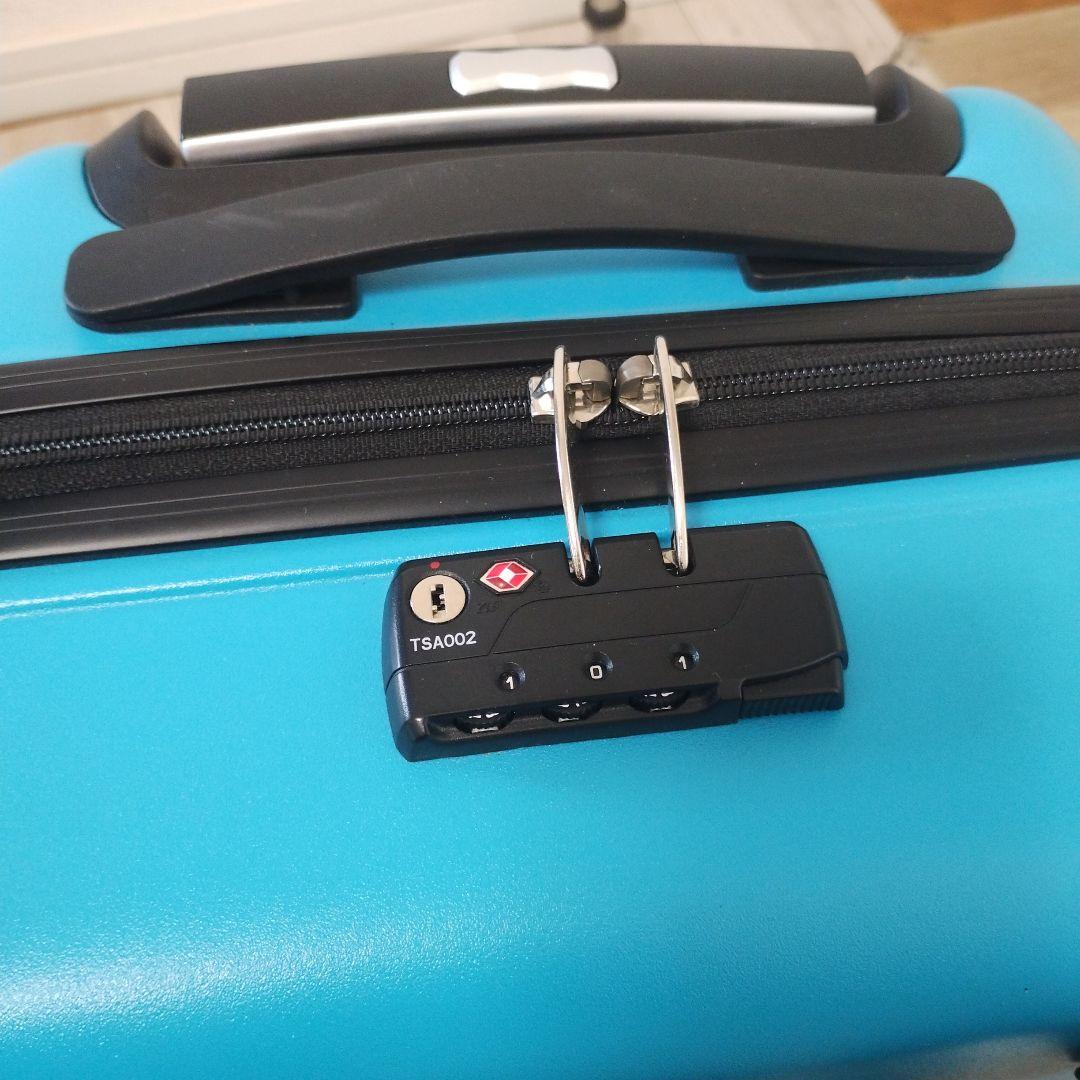 座れるスーツケース ハピライド 機内持ち込み可能 ブルー