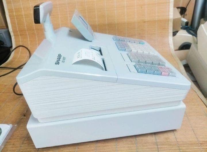 シャープレジスター XE-A307 PC連携売上管理フル設定無料 3166603