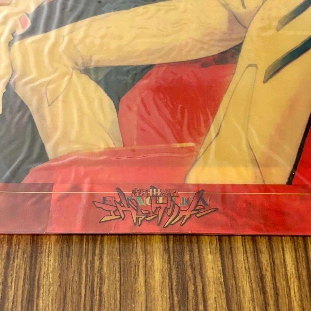 【未開封品】エヴァンゲリオンアートクリスタル 透明ポスター綾波レイ