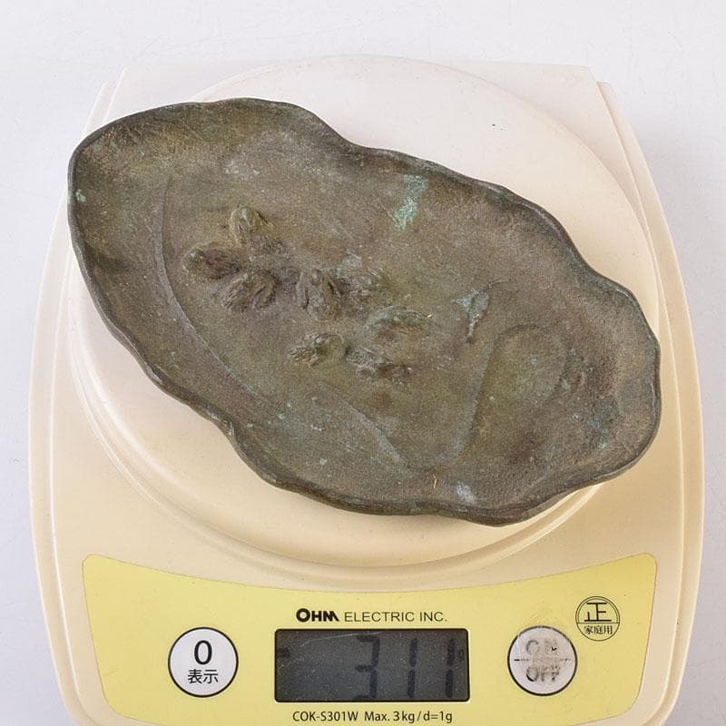 十三世 金谷五良三郎作 青銅瑞鶴巣籠灰皿 共箱 C R8959 - メルカリ