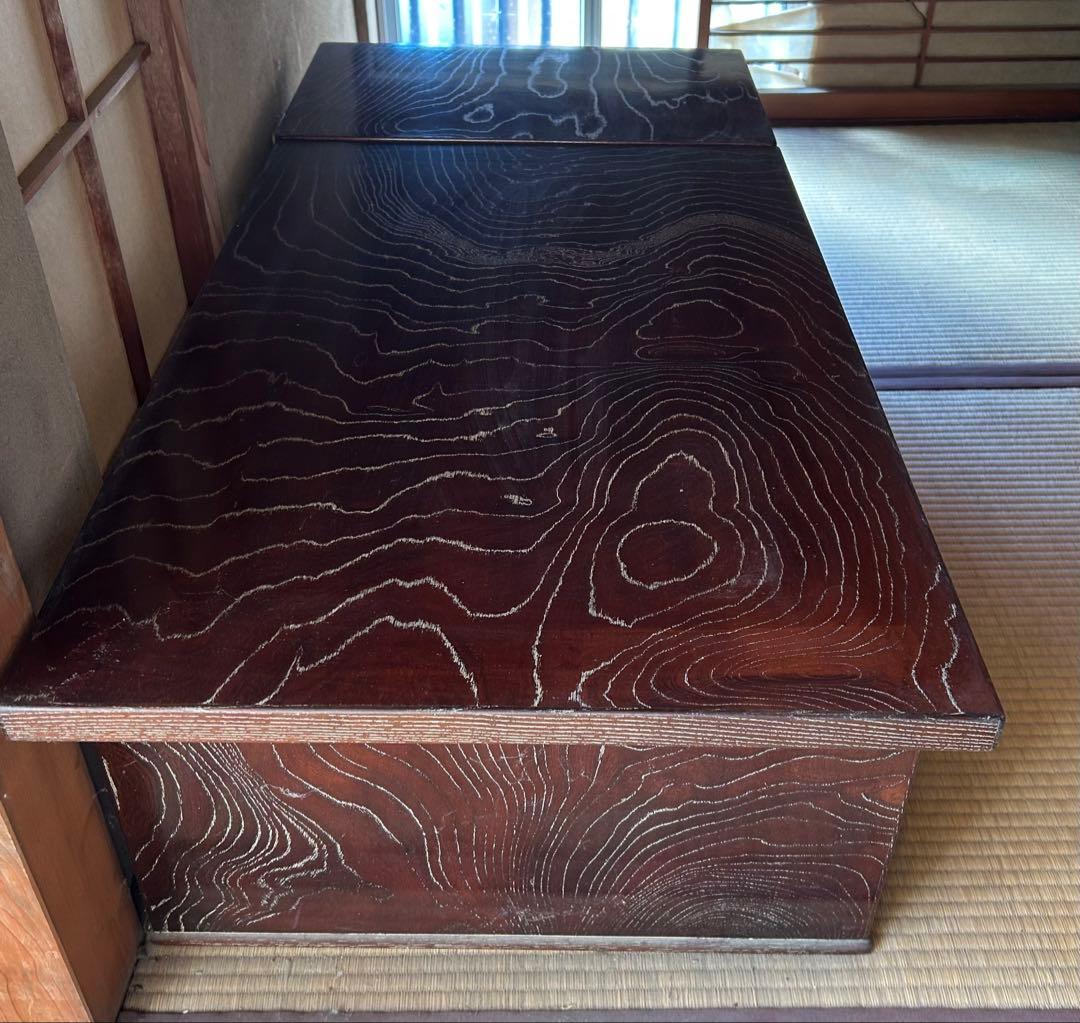 文机 古家具 書道 高級 家具文机 座卓・ちゃぶ台昭和レトロ