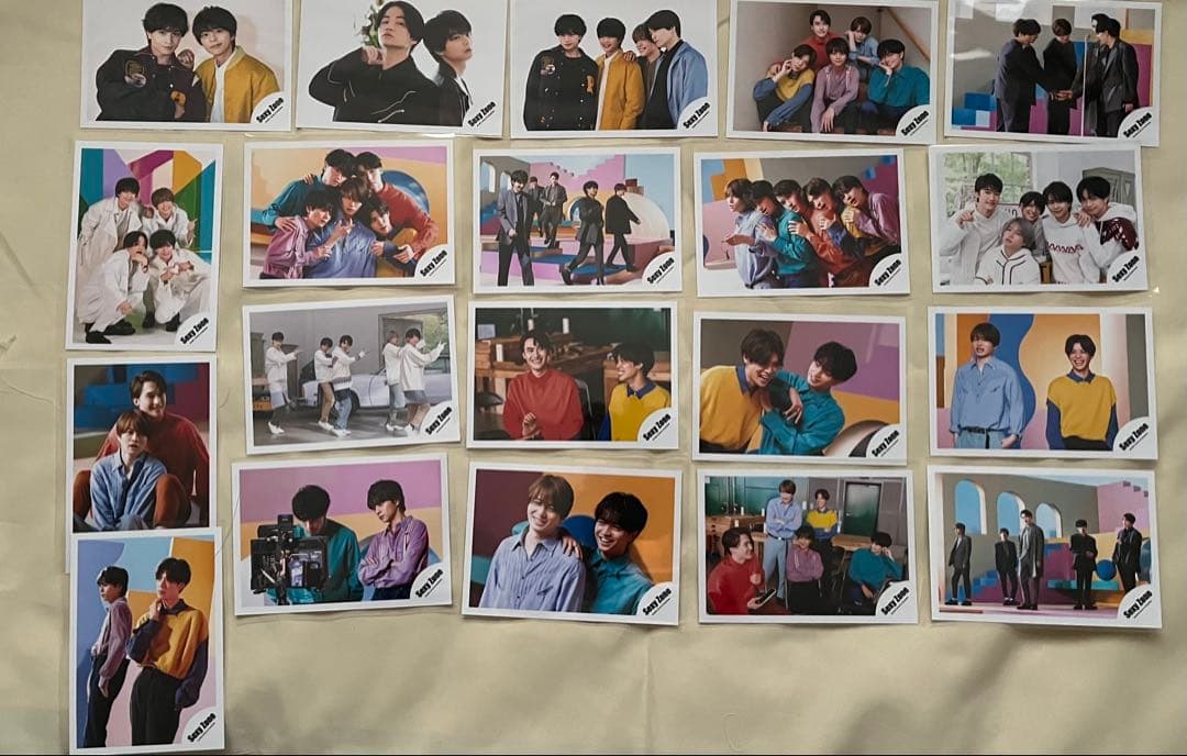 SexyZone 公式写真209枚 ・フォトセ 他 大量オマケ付き