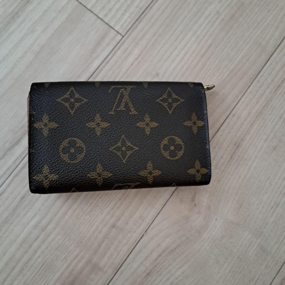 良品 値下げ交渉OK】ルイ・ヴィトン 二つ折り財布 ブラック ポルトモネ