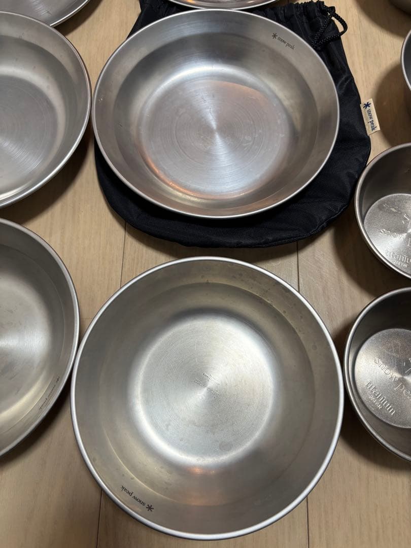 スノーピーク　peak スノピ　テーブルウェアーセットL シェラカップ