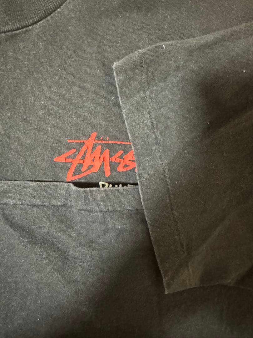 OLD STUSSY 80s 90s USA製 黒タグ　美品