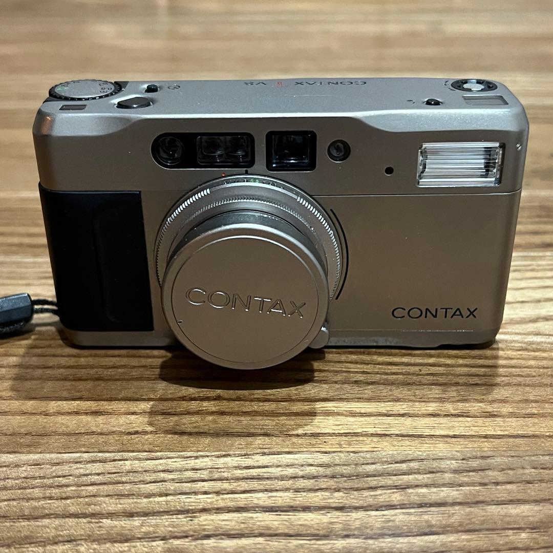 CONTAX TVS シルバー コンパクトフィルムカメラ