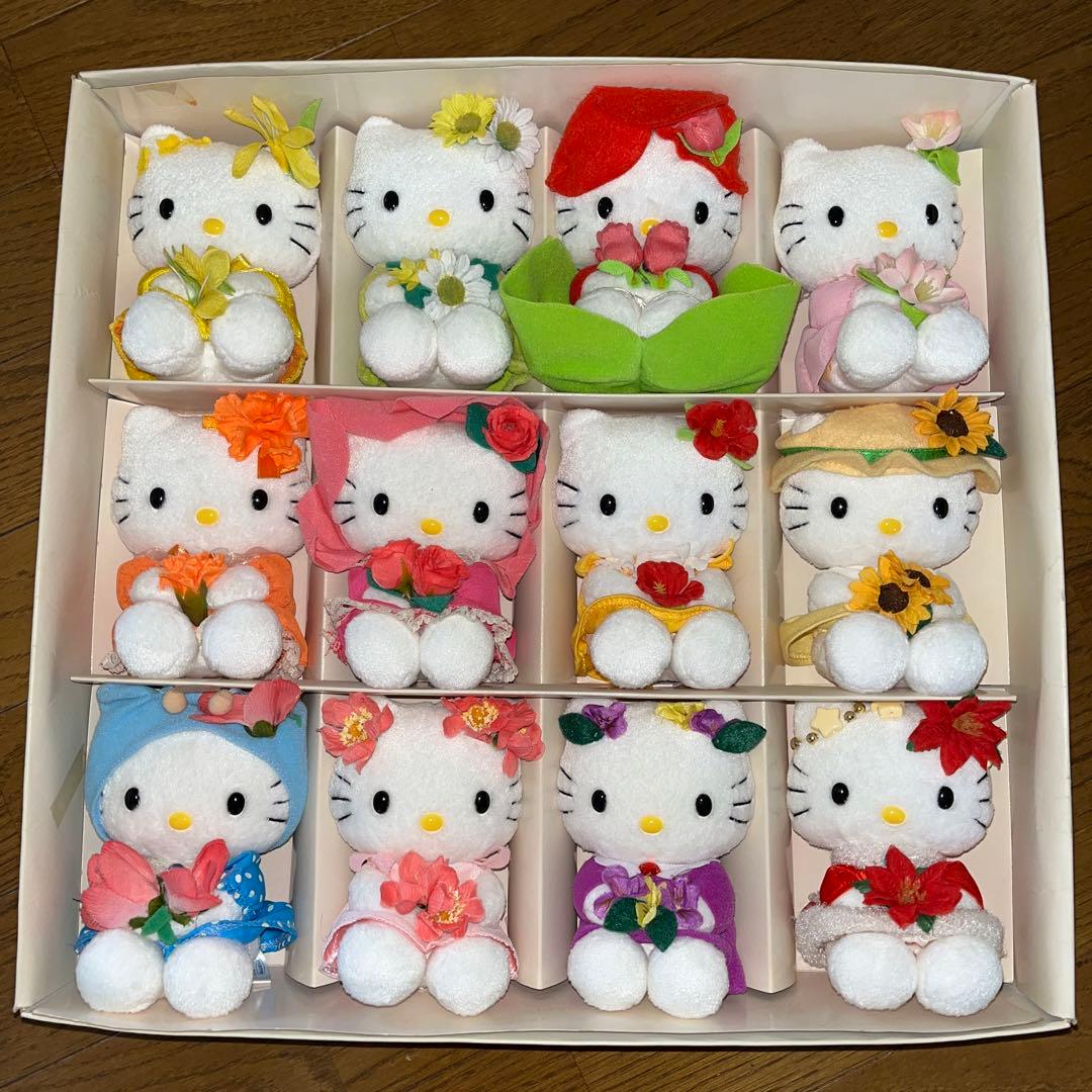サンリオ キティ ぬいぐるみ バースデー フラワー コレクション 2003
