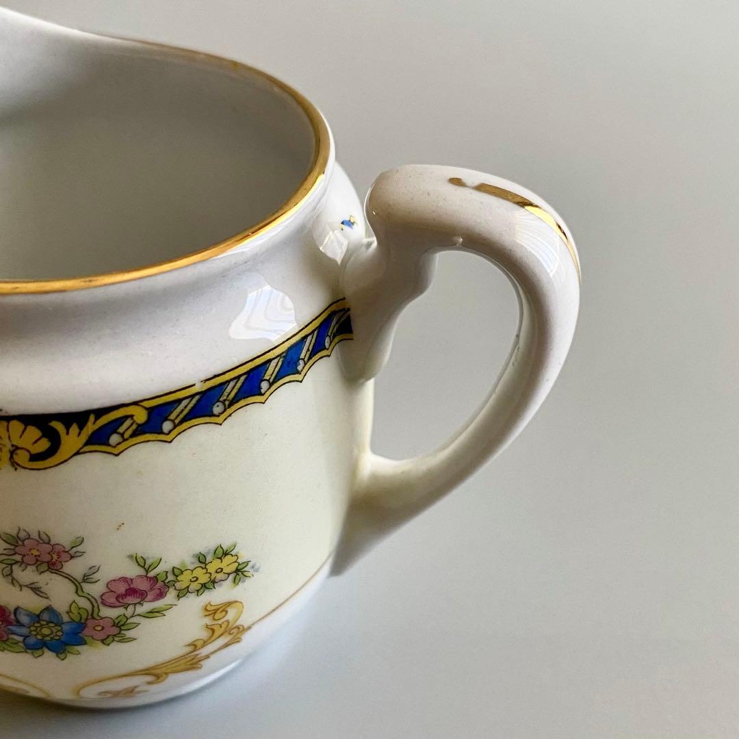 オールドノリタケ ティーポット 1912年 ヤジロベー印 アンティーク工芸品