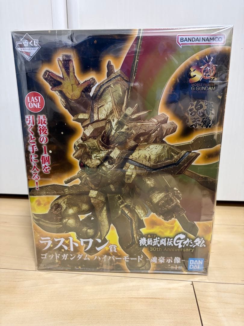 一番くじ 機動武闘伝Gガンダム ラストワン賞 ゴッドガンダム魂豪示像