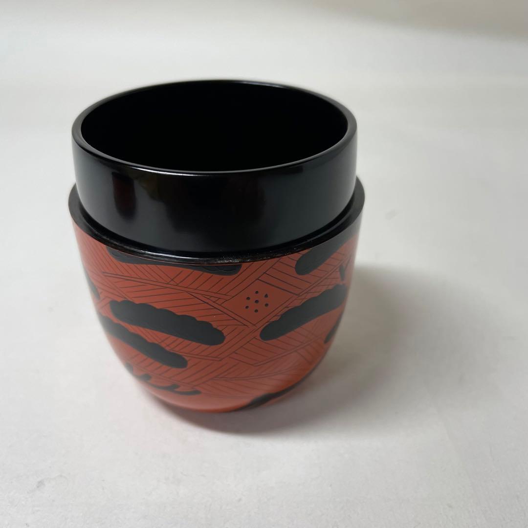 FD12⑦ 宗廣工房　玄々斎好模　本歌写　茶入れ　「曙棗」