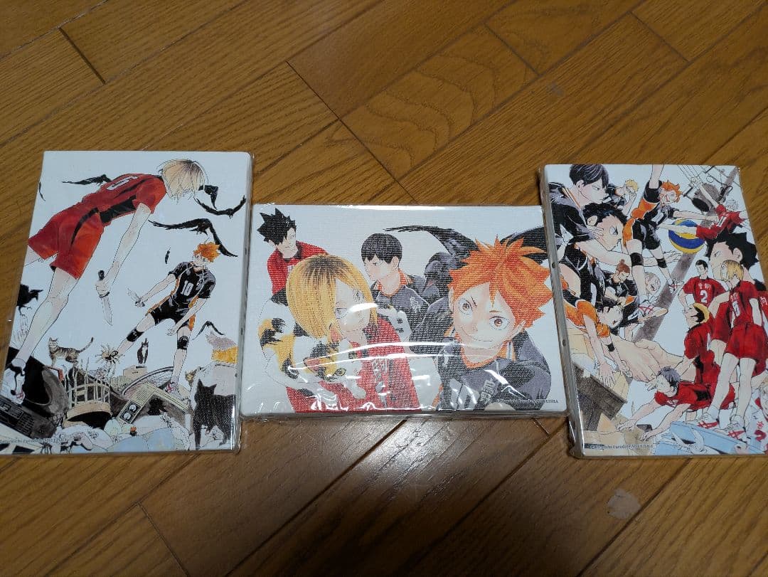 ハイキュー パズル アクリルジオラマ アートボード 新品 5点セット