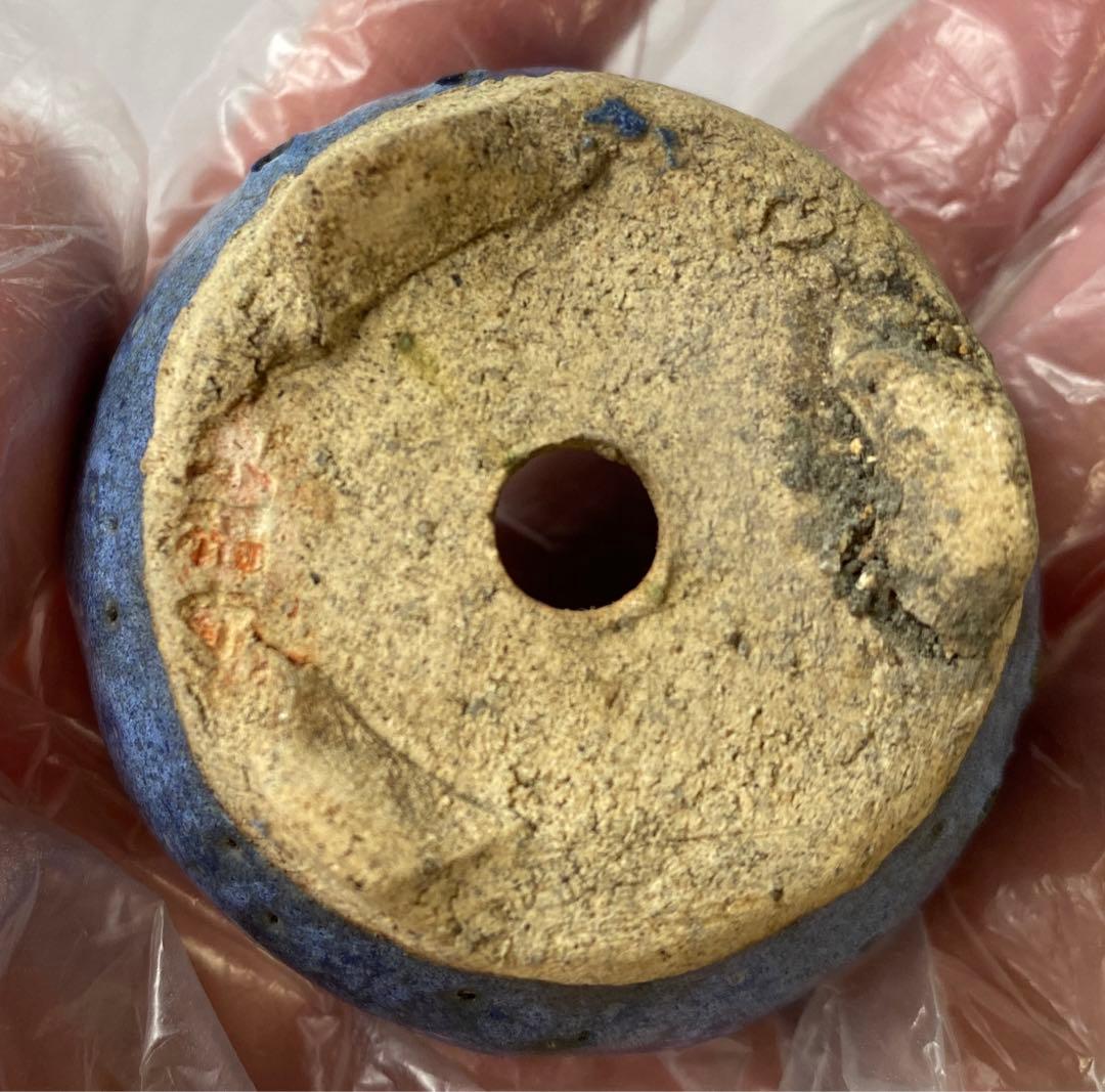 東福寺　小品　盆栽鉢　レトロ　アンティーク　(1)  (A4)