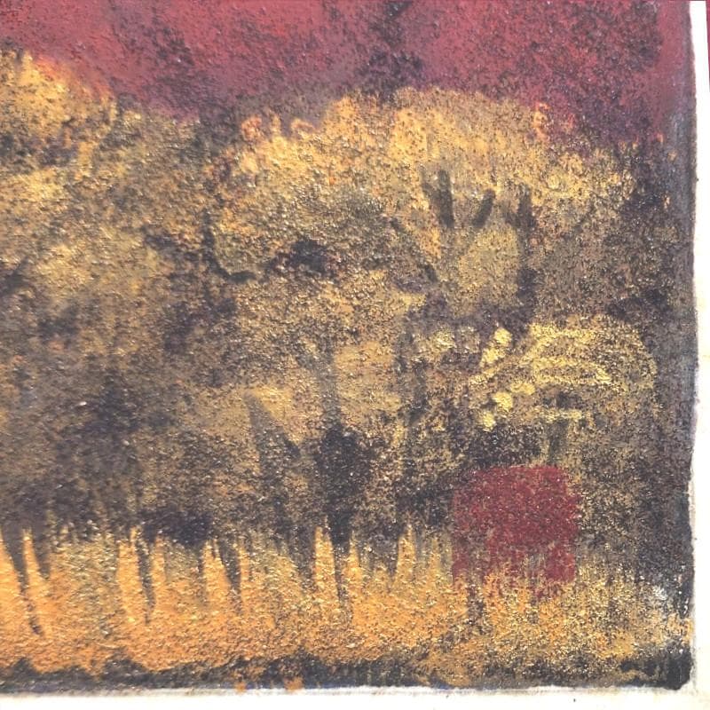 ☆佐藤昭三☆「赤富士」日本画 SMサイズ - メルカリ