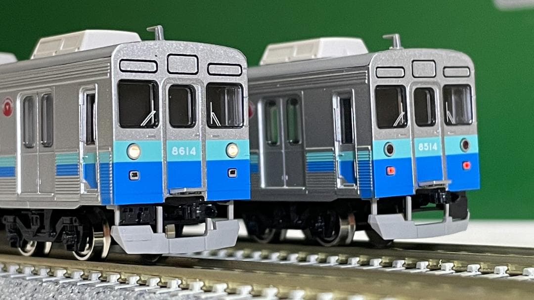 東急8500系 8614編成タイプ・黄色テープ付き 10両セット Amazon