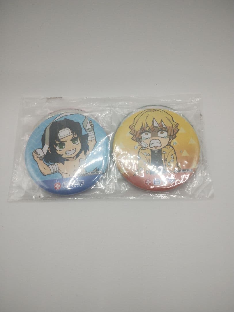 アンジ様 鬼滅の刃 白十字コラボ缶バッジ 4種セット 当選品