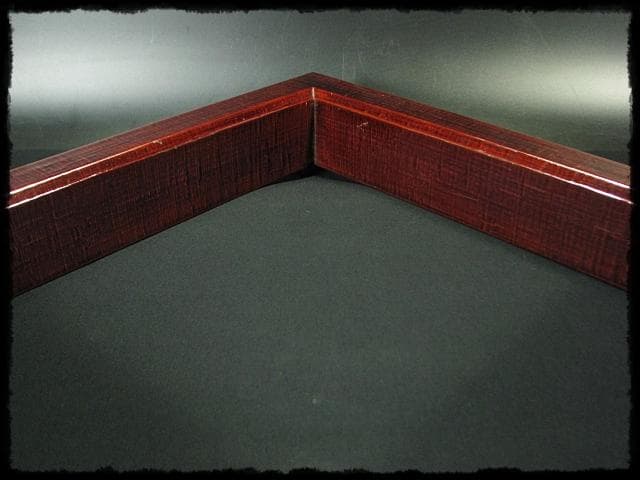 惺斎好 多田 桂寛 炉縁 溜塗 布目 布摺 布張 表千家 茶道具 f243