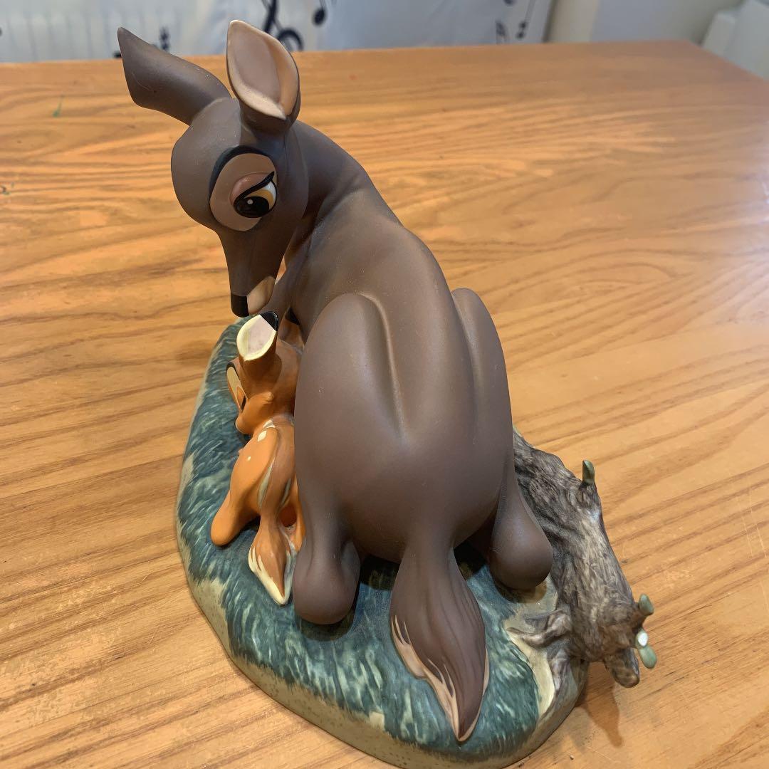 バンビの親子 WDCC 陶器 フィギュア 置き物