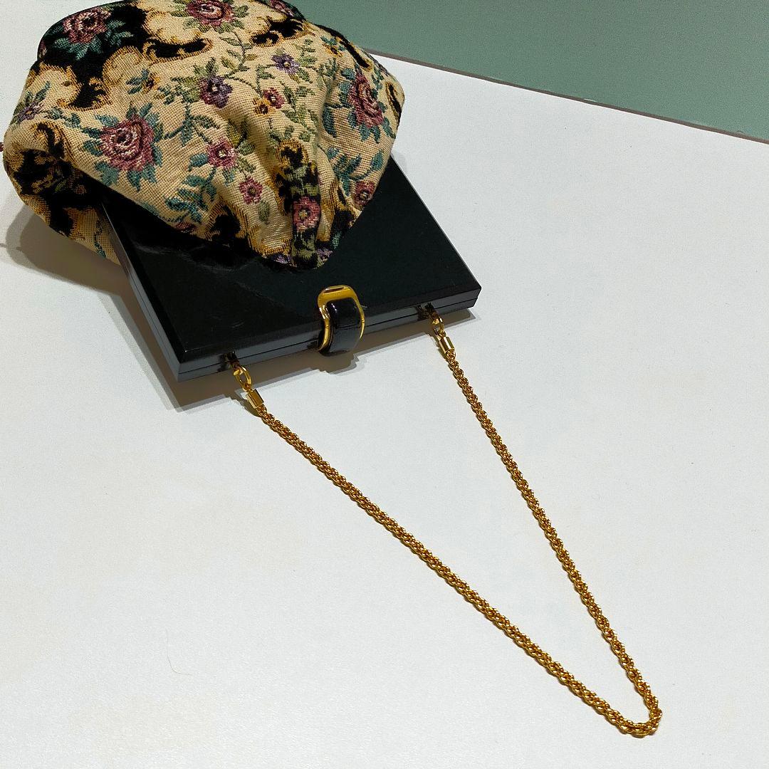 BACK HAVSEN バックハウゼン　ゴブラン織　ミニバッグ　パーティーバッグ