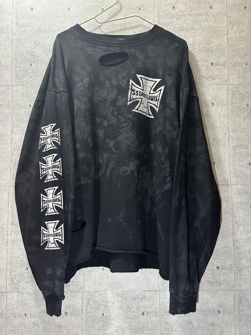 SSSAINTLOUIS ロンT アイアンクロス 美品