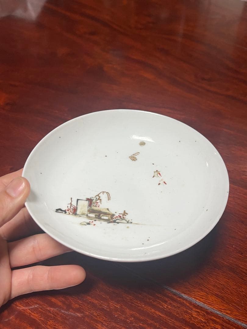 古九谷 色絵 金銀彩 窯傷完品 初期伊万里 柿右衛門 古伊万里