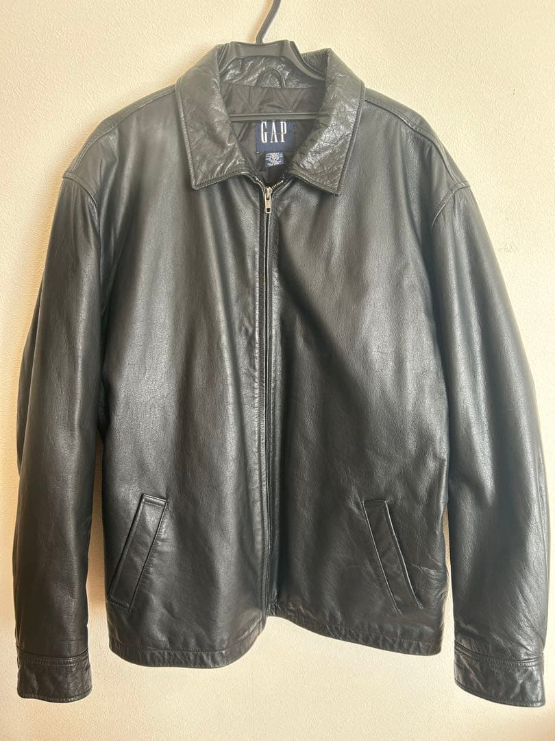 OLD GAPシングル レザーライダース King Gnu井口理 着用 メンズ King