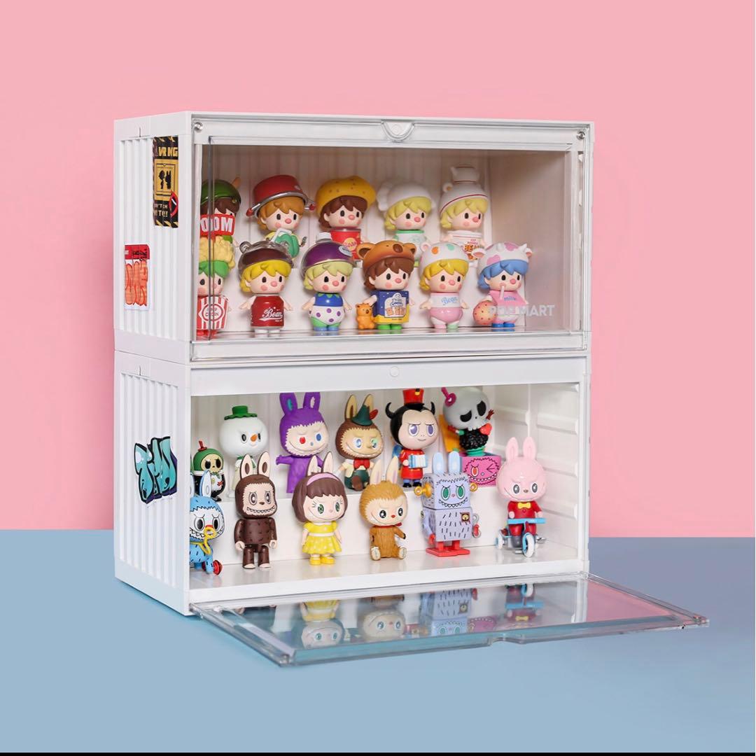 popmart コンテナボックス ライト付き 白 2個 - メルカリ