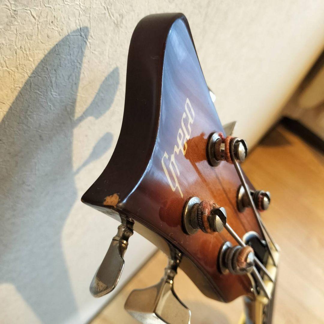 グレコストラップ＆ケース付/Grecoバイオリンベース/1981年製