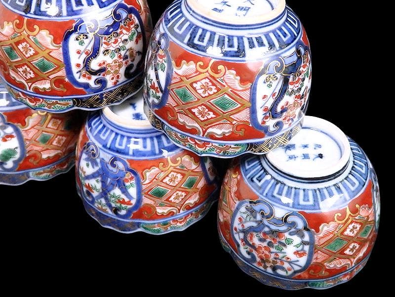 公式 ストアホビー・楽器・アート - 大聖寺伊万里 金襴手 窓絵 松竹梅
