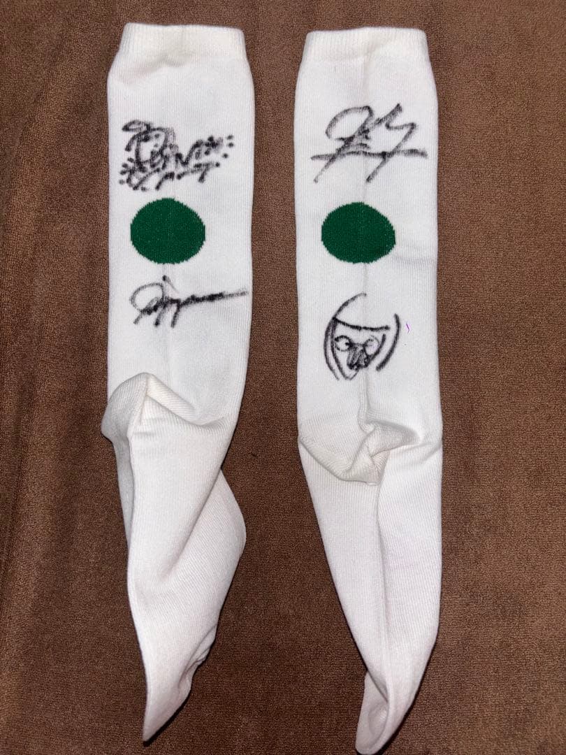 レア サイン入り 新しい学校のリーダーズ 靴下