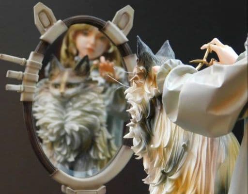 CAT HAIR CUT 1/7scale ガレージキット 完成品 フィギュア