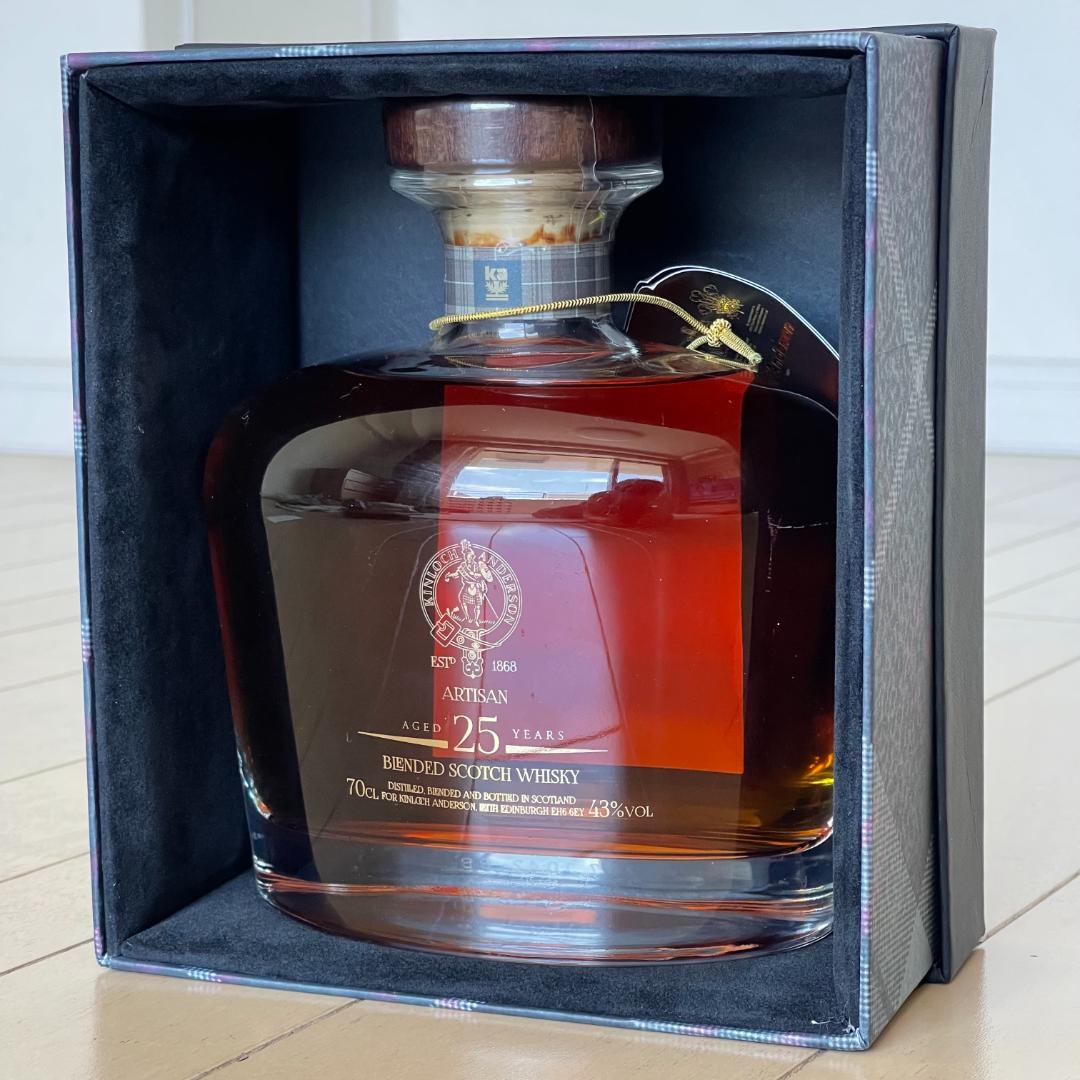 ARTISAN/アルチザン 25年 ブレンデッドウィスキー化粧箱付