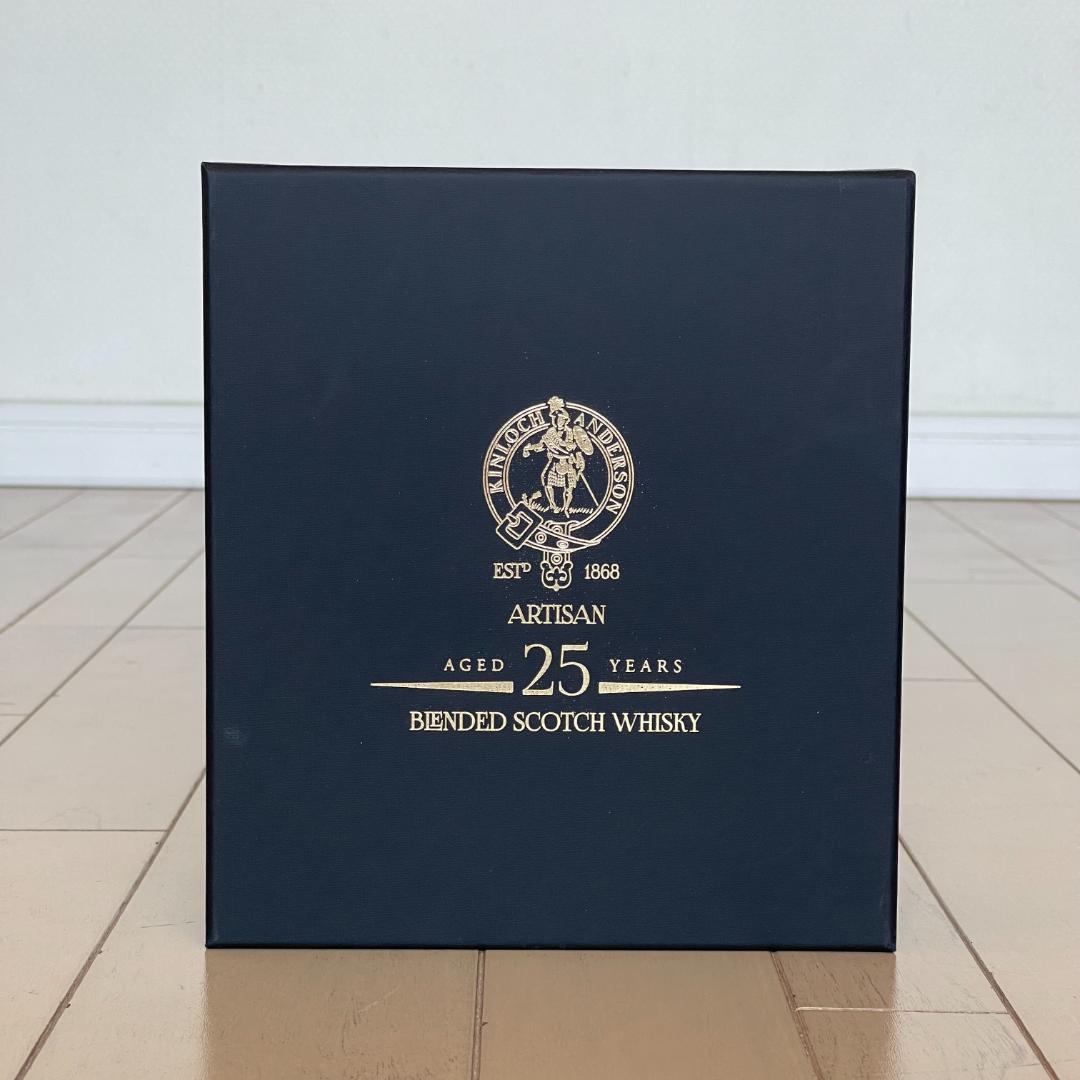 ARTISAN/アルチザン 25年 ブレンデッドウィスキー化粧箱付