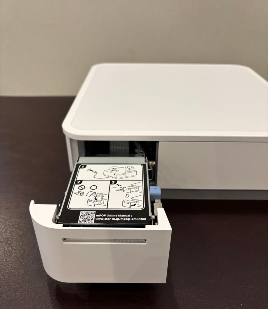 美品】Square レジレシートプリンターー体型 エアレジ スマレジ対応