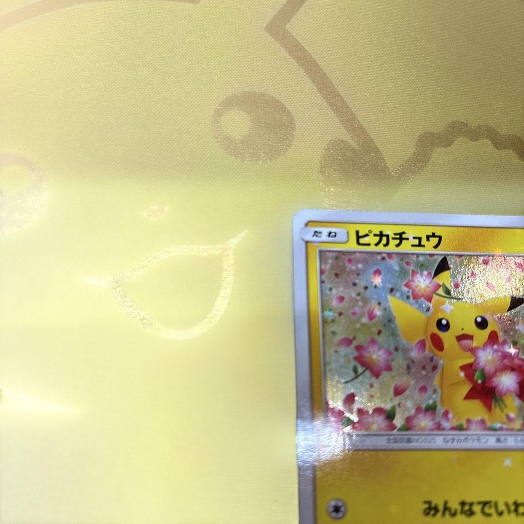 ②のみ　ポケセン20周年記念キャンペーン　ピカチュウプロモカード　みんなでいわう