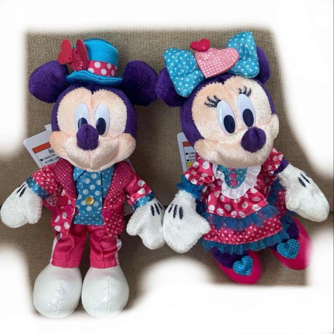 ディズニー パルパルーザ ぬいぐるみバッジ ミッキー ミニー - メルカリ