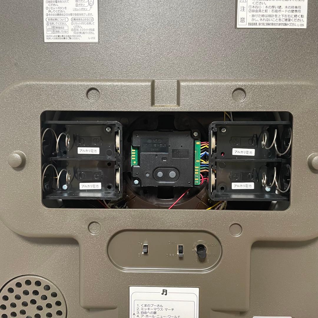 ディズニー ミュージカル 電波時計 FW574W SEIKO 壁掛け時計