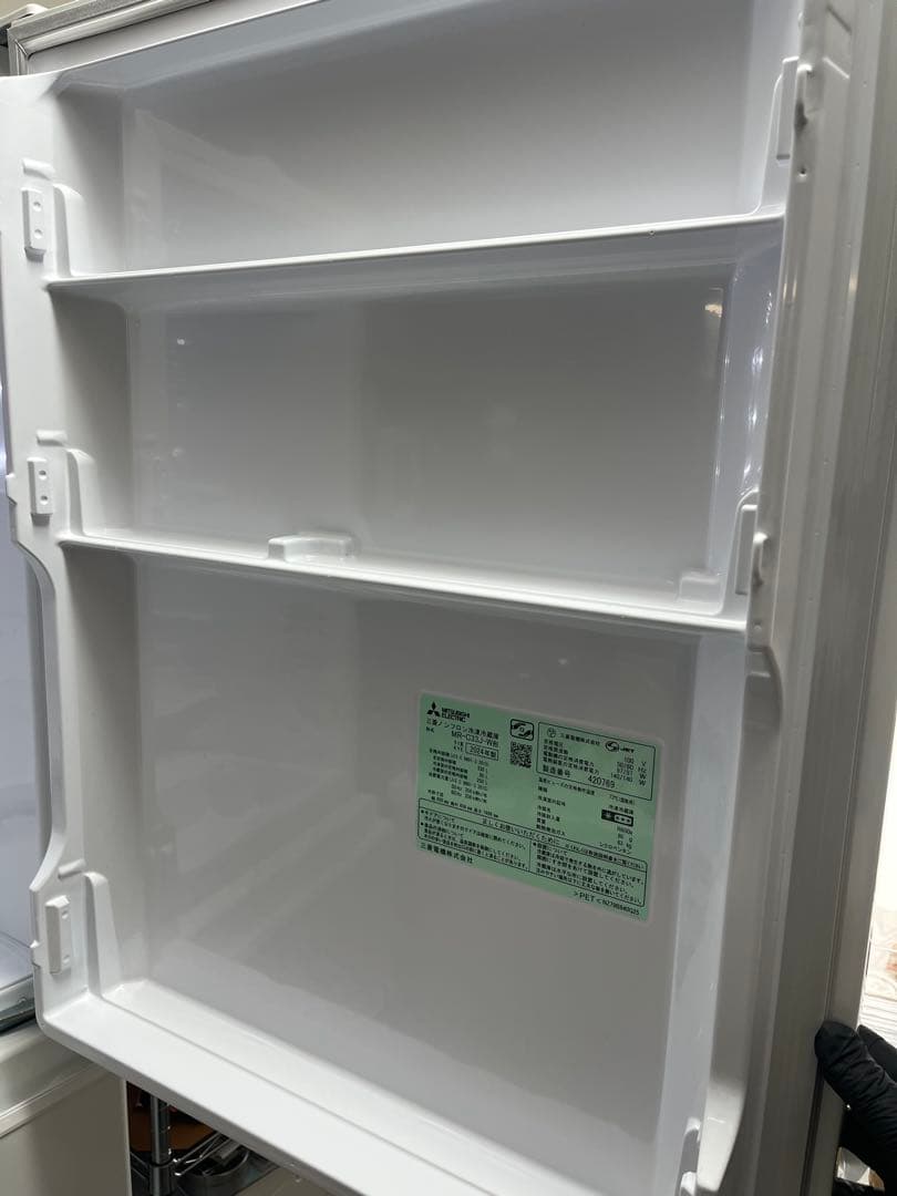 2024年製　MITSUBISHI MR-C33J-W 冷蔵庫ホワイト　三菱電機
