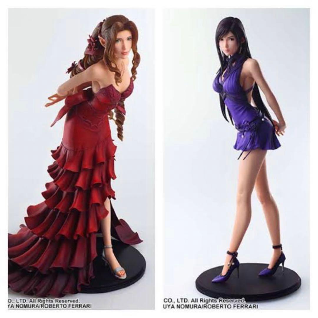新品未開封ティファエアリスドレスFF7リメイクスタティックアーツ