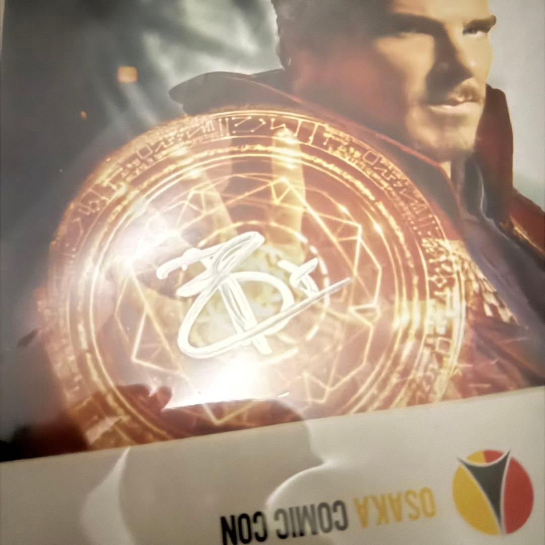 ベネディクトカンバーバッチ 直筆サイン ドクターストレンジ 写真 新品未使用