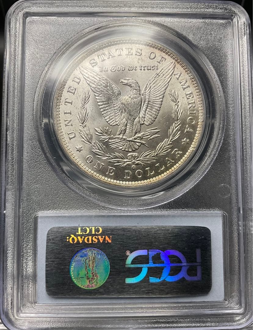 希少・お宝】1884年 モルガンダラー シルバー コイン 保管品 本物