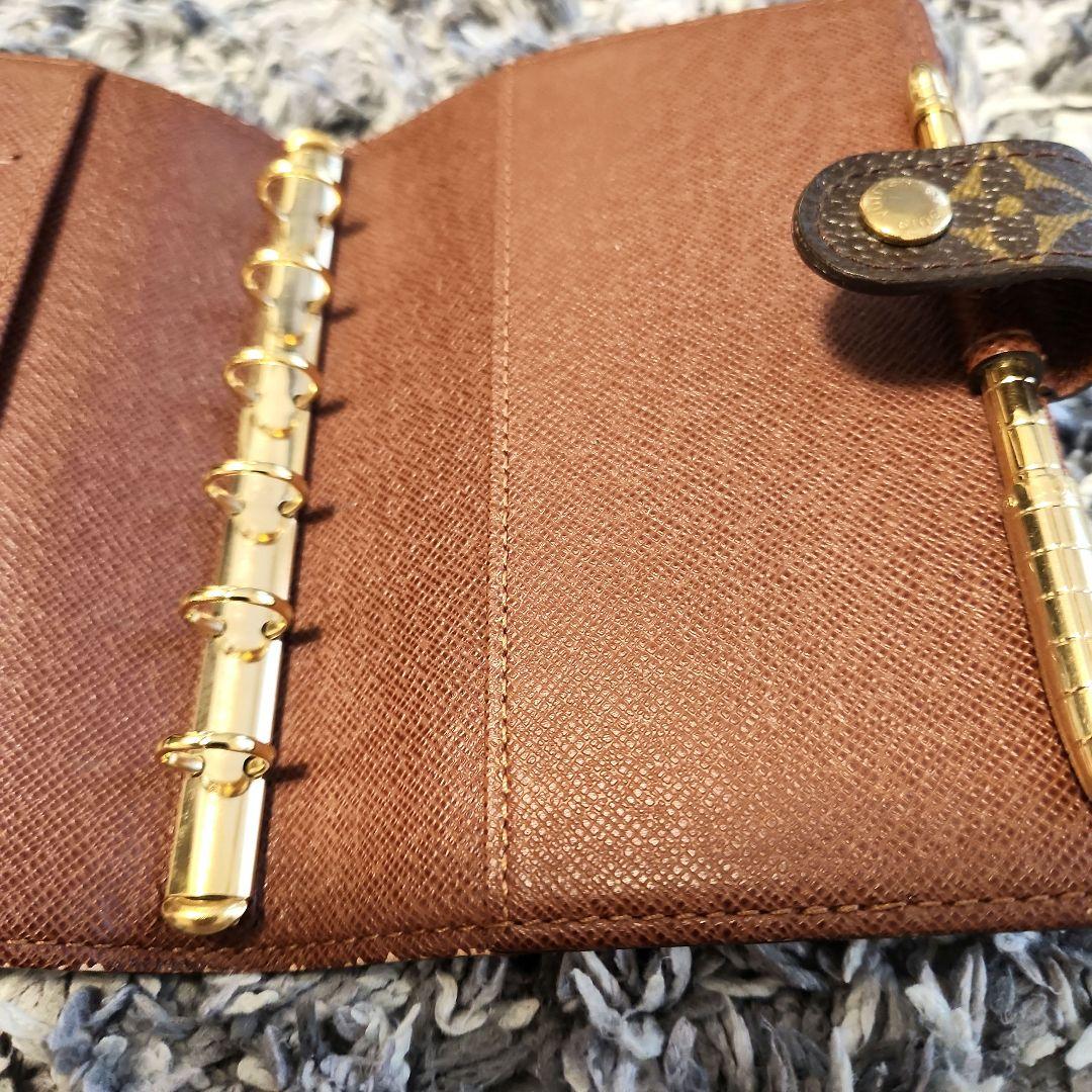 ルイヴィトン手帳 (ボールペン・定規・ステッカー付) - メルカリ