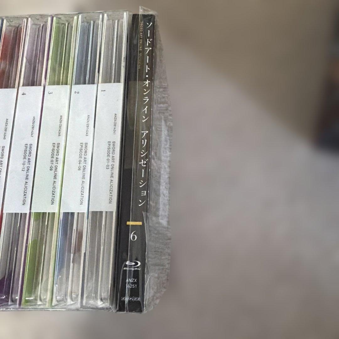 ソードアートオンラインDVDアリシゼーション前半まで 各種映画まとめ