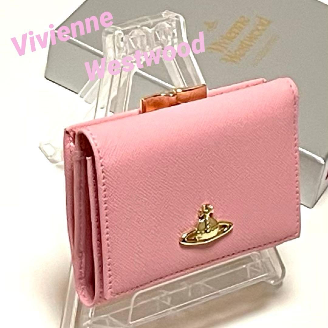 新品⭐︎Vivienne Westwood 913VW106 三つ折り財布 ピンク