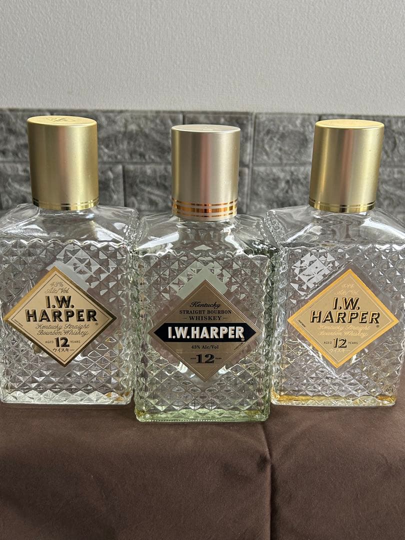 Maker's Mark . I.W.HARPER 終売品空瓶