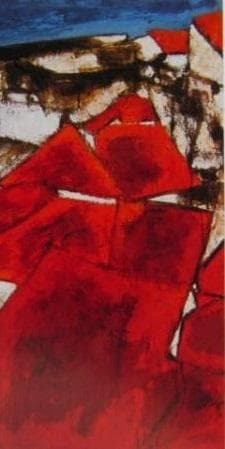 三岸節子、「冬の終り」、厳選、希少画集・額装画、人気作品、新品高級額 額装付