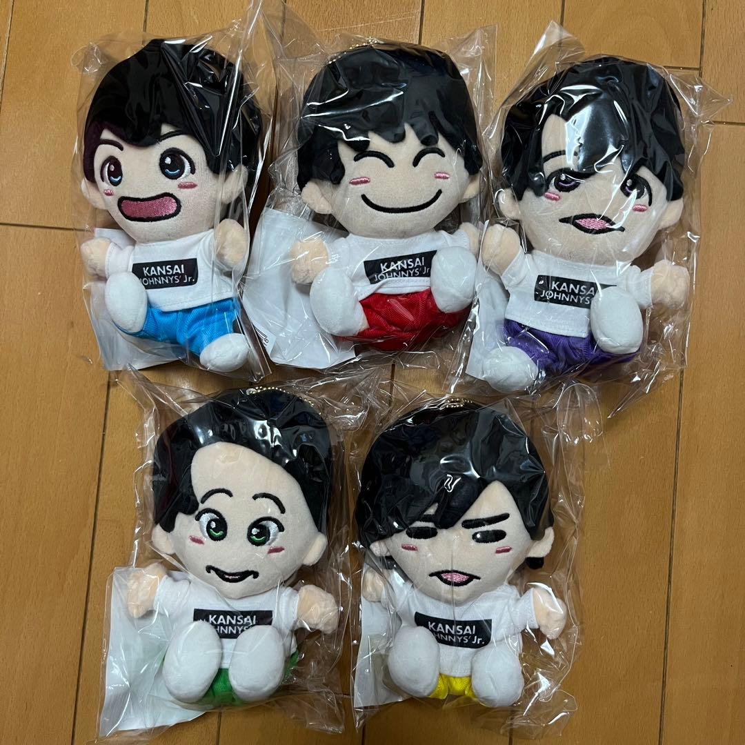 Lilかんさい ちびぬい 5体 あけおめ 関ジュ はぴぬい リトルかんさい