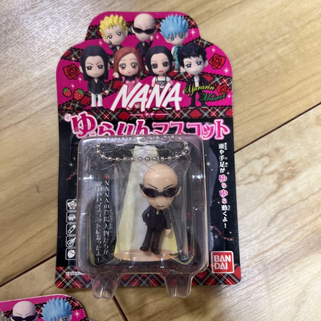 NANA ゆらりんマスコット 7体コンプリート NANAゆらりんマスコット 全7