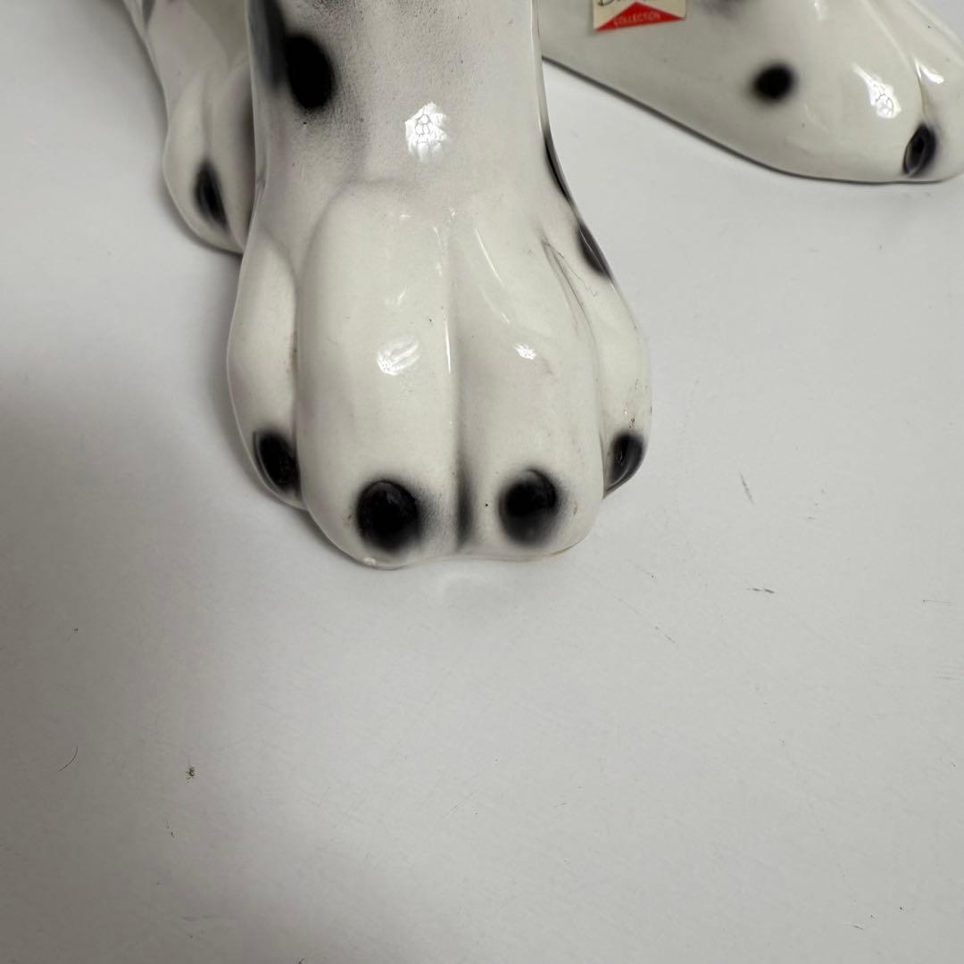 ダルメシアン 特大87cm イタリア製 Demain 陶器製 オブジェ 置物