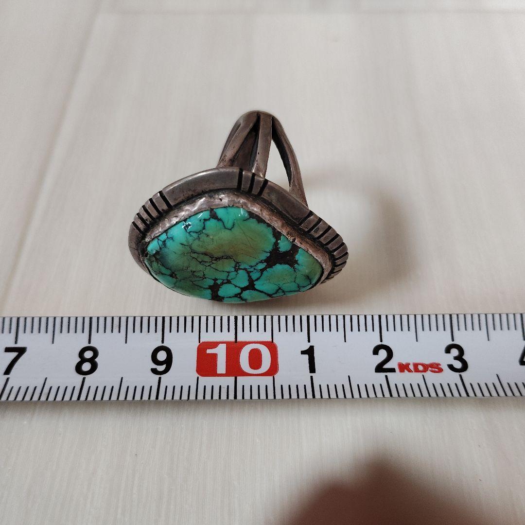 インディアンジュエリー ターコイズ大　 17号ビンテージ